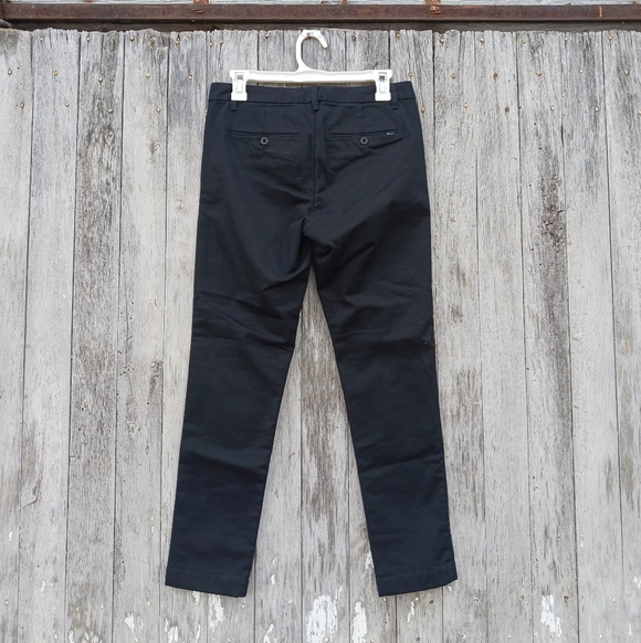 POLO RALPH LAUREN Black Brooke Skinny Chino Boating Pants Womens Sz 4 - Picture 5 of 6